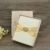 Silk Box Wedding Invitation Card Elegant Invitation with Paper Box